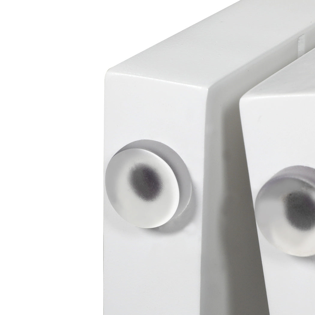 PaWz Wooden Pet Gate Dog Fence Safety White 400x 3MM-1864184509856092163