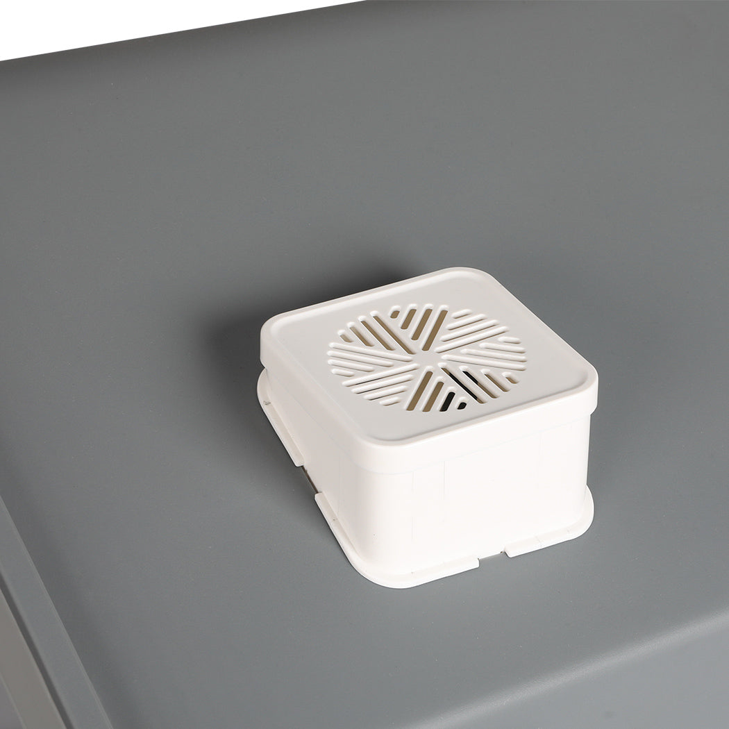 PaWz Fully Enclosed Cat Litter Box Mat Grey-1904052663104966659