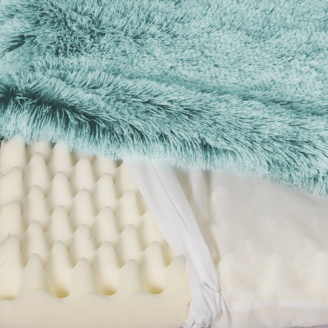 PaWz Dog Mat Pet Calming Bed Memory M Green Medium-1864184529854533635