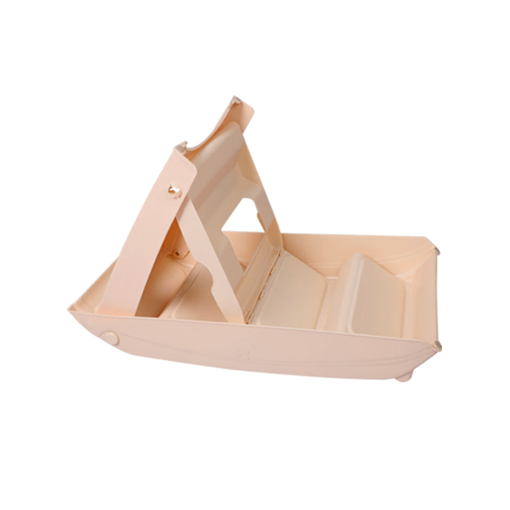 PaWz Pet Ramp Indoor Dog Steps Stair Brown-1864184496274935811