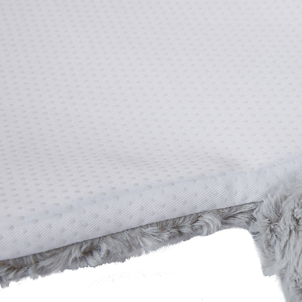 PaWz Pet Bed Cat Calming Bed Dog Squeaky M Grey Medium-1864184506454511620