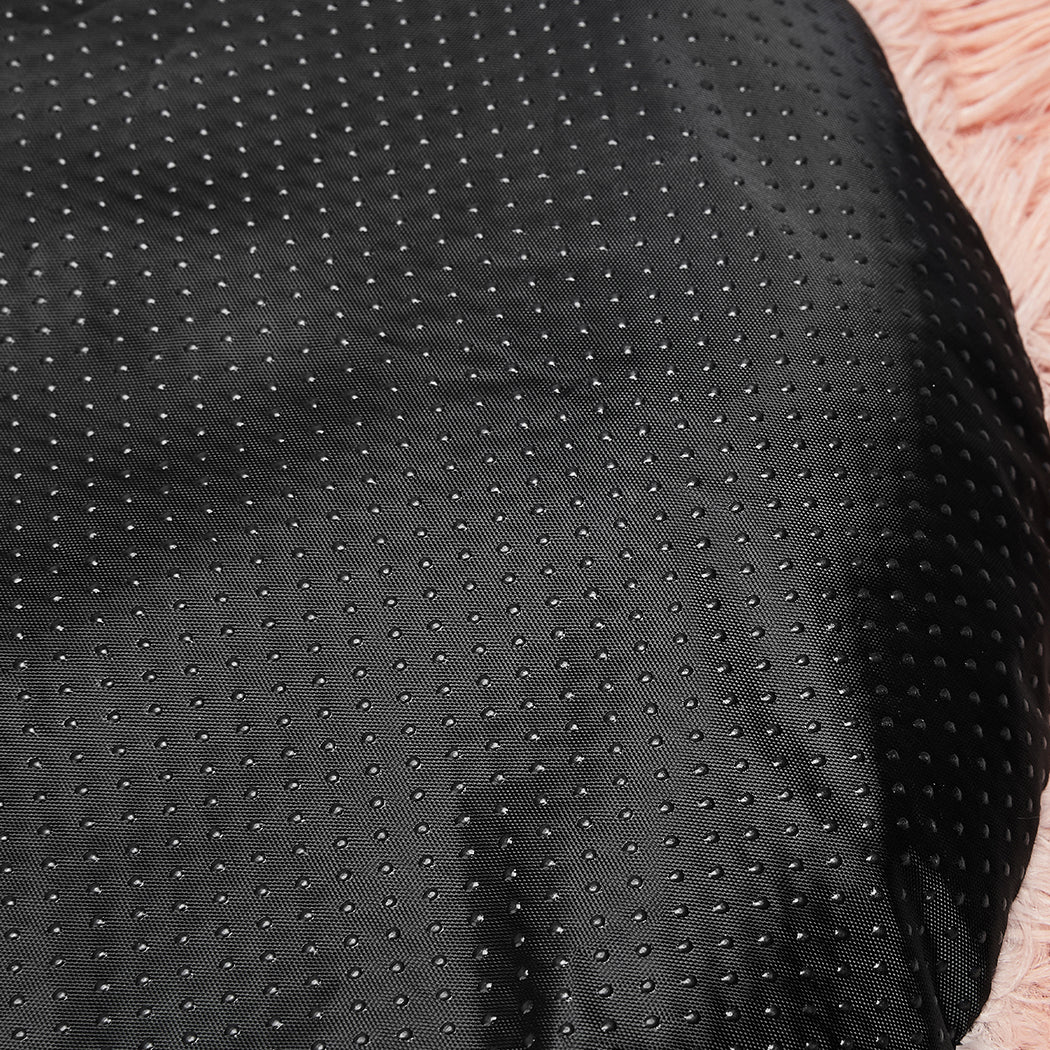 PaWz Pet Bed Cat Dog Donut Nest Calming S Pink Small-1864184309590659076