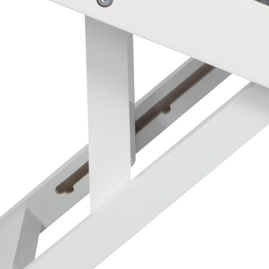 PaWz Adjustable Dog Ramp Height Stair White-1864184532278841348
