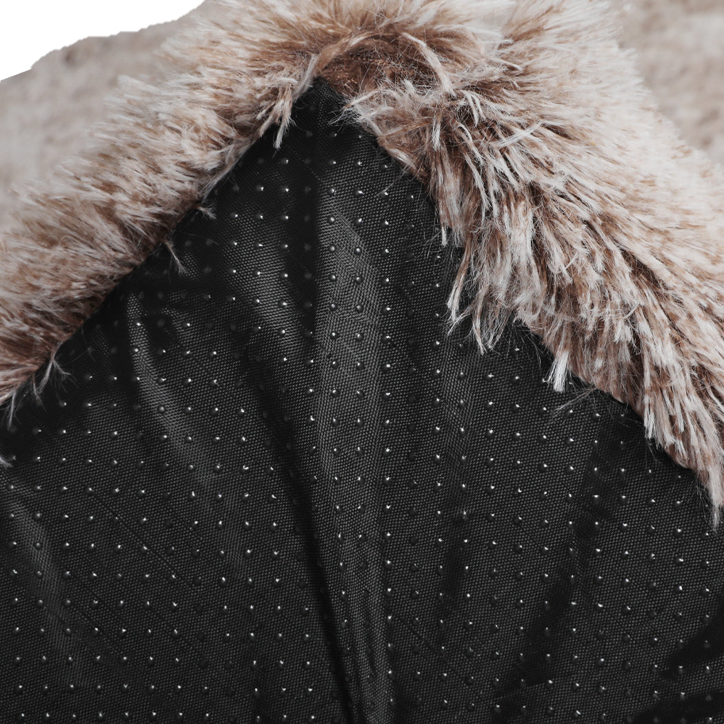 PaWz Dog Mat Pet Calming Bed Memory L Coffee Large-1864184528873066500