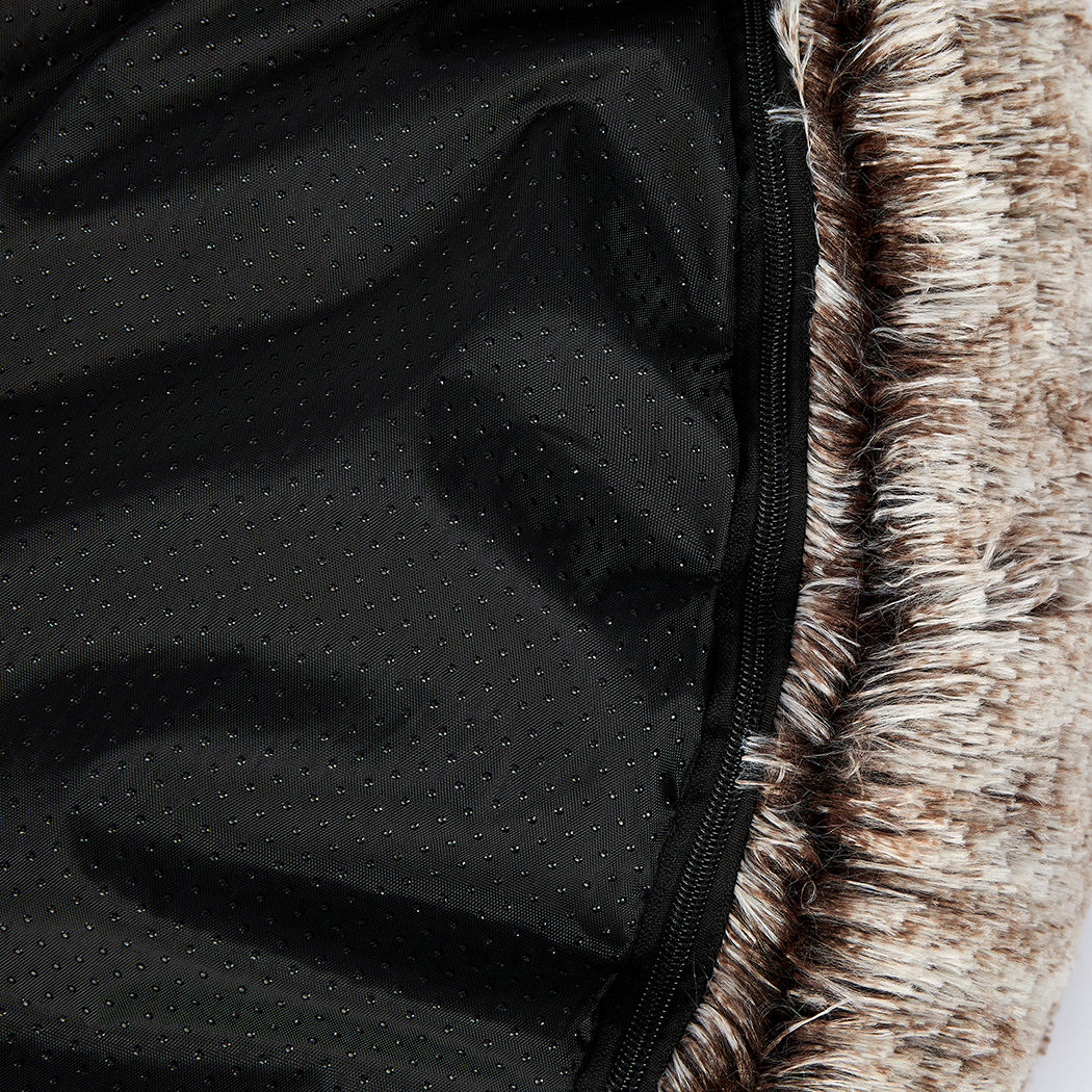 PaWz Replaceable Cover For Dog Calming XXL Brown Cover XX-Large-1879290210915848196