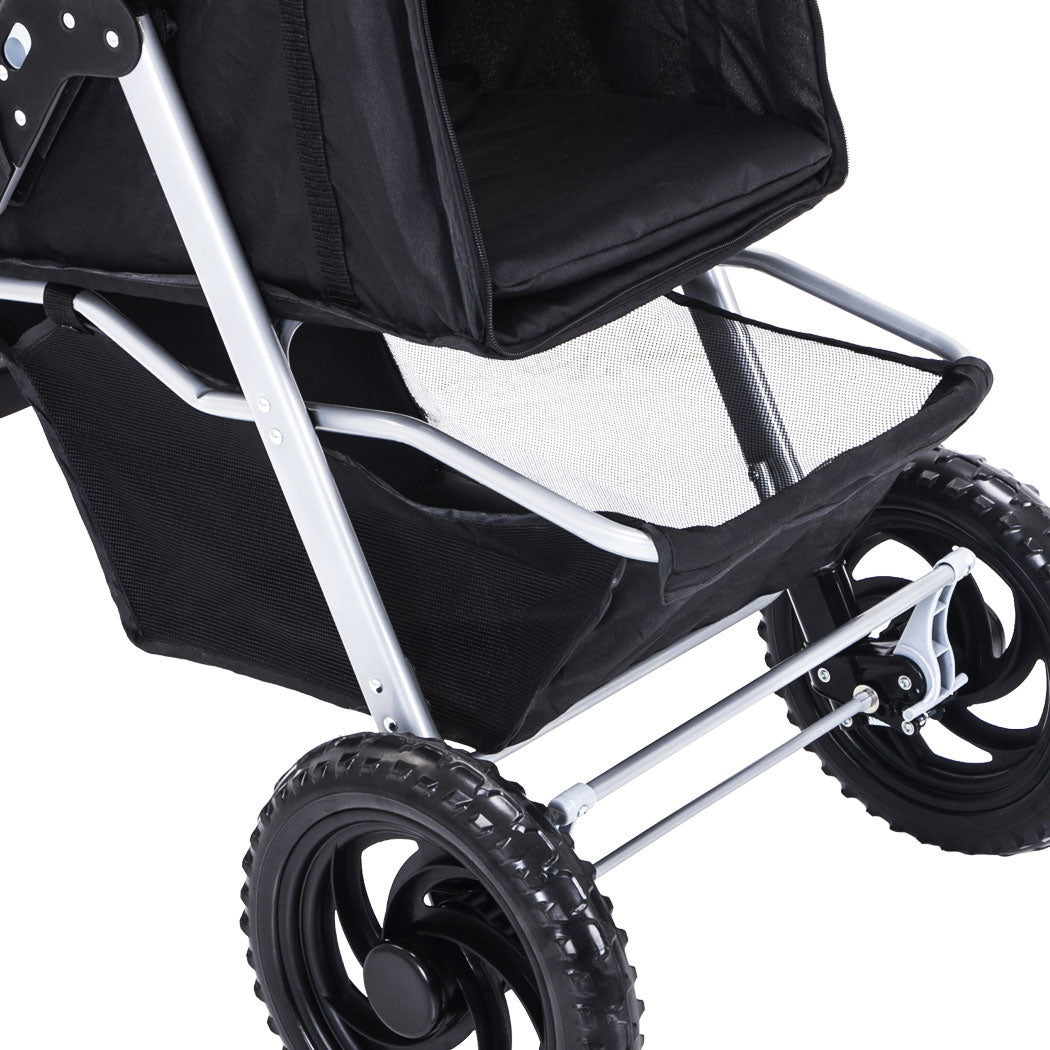 PaWz Pet Stroller Pram Dog Carrier Trailer-1864184625342058501