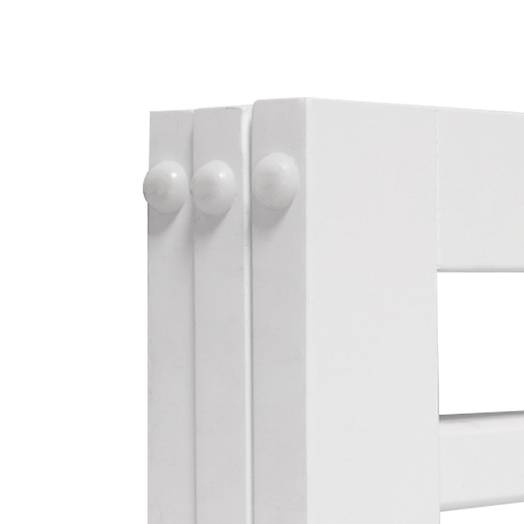 PaWz Wooden Pet Gate Dog Fence Safety White-1864184532694077445