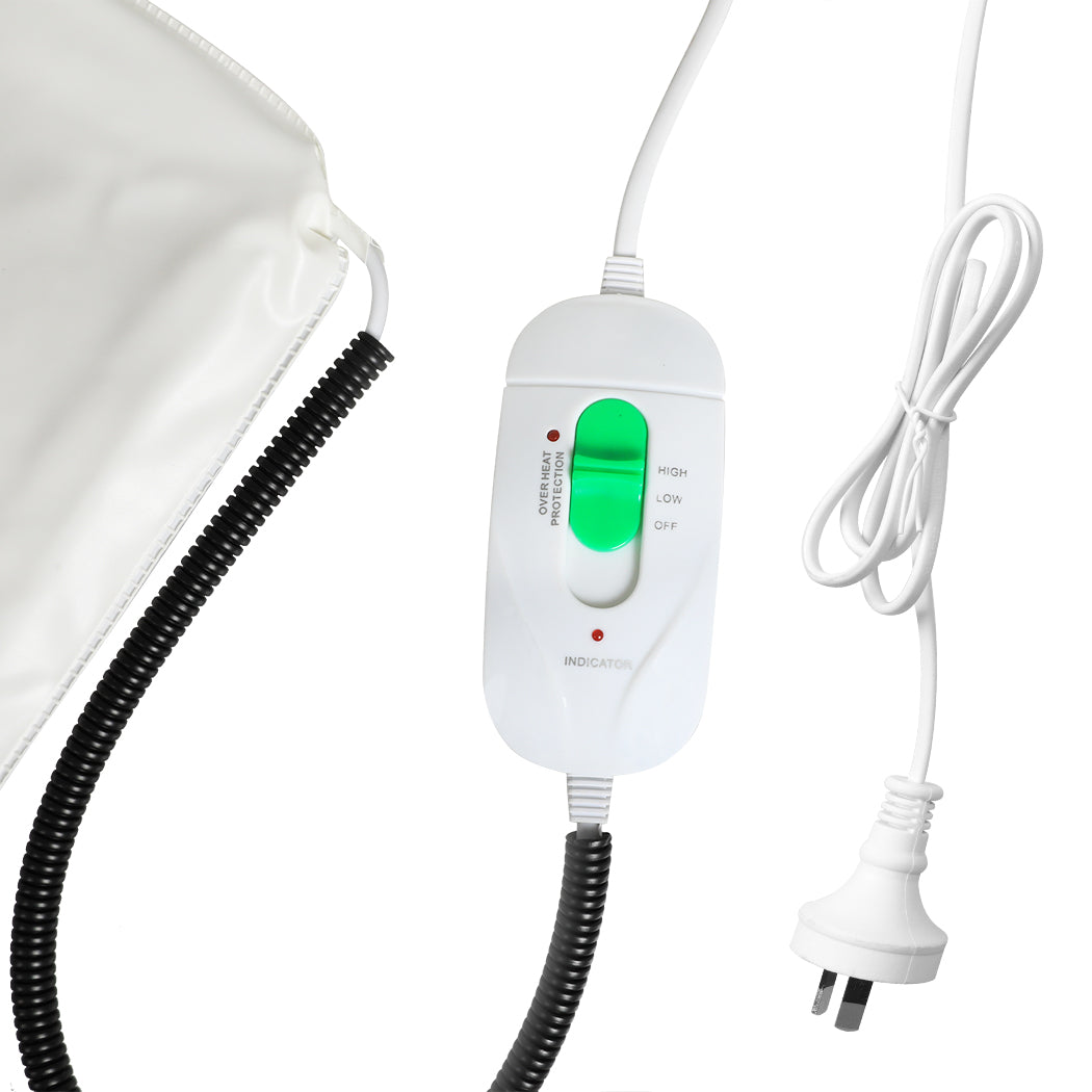 PaWz Electric Pet Heater Bed Heated XL Blue X-Large-1864184527501529093