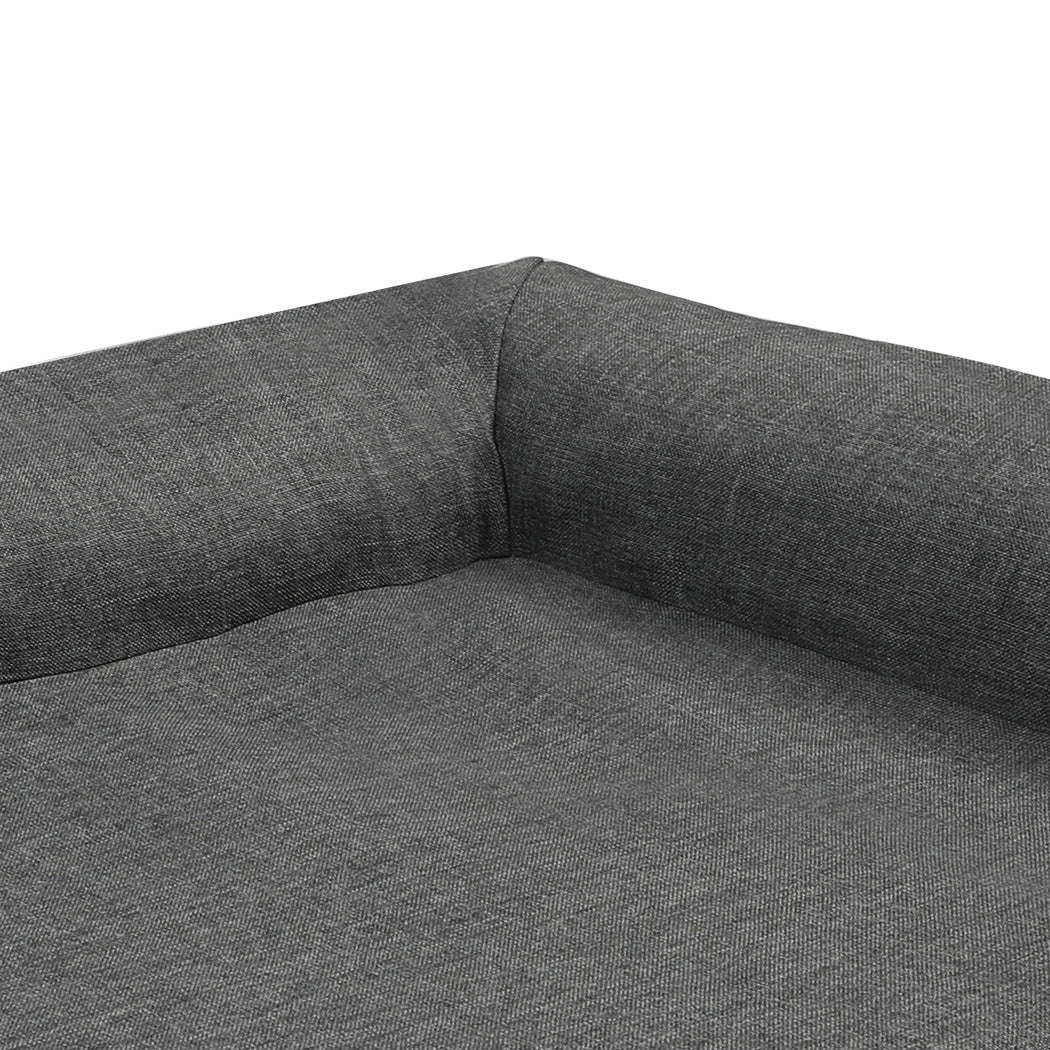 Pawz Orthopedic Dog Bed XL Grey-1894516776314736645