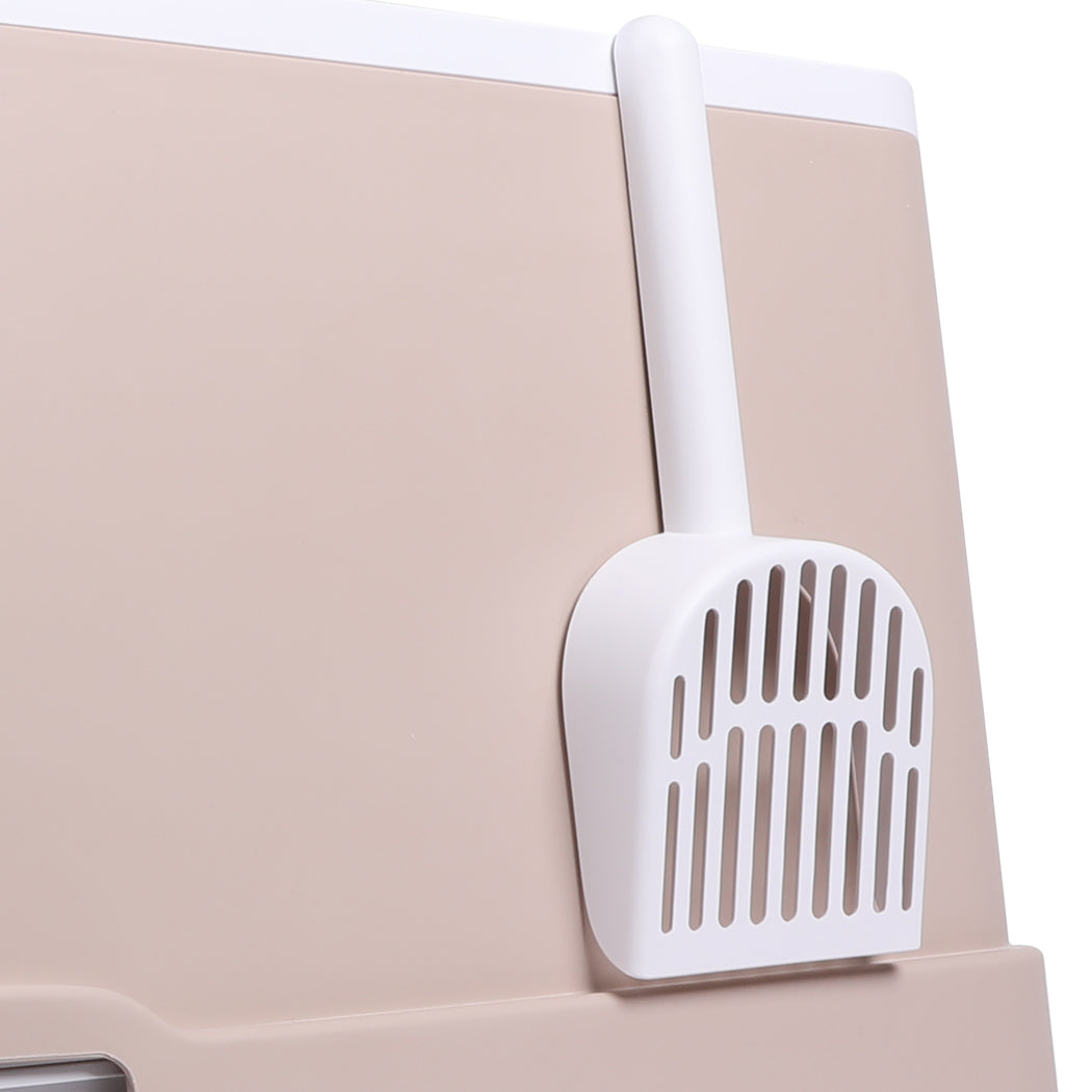 PaWz Cat Litter Box Fully Enclosed Kitty Coffee-1864184493900959749