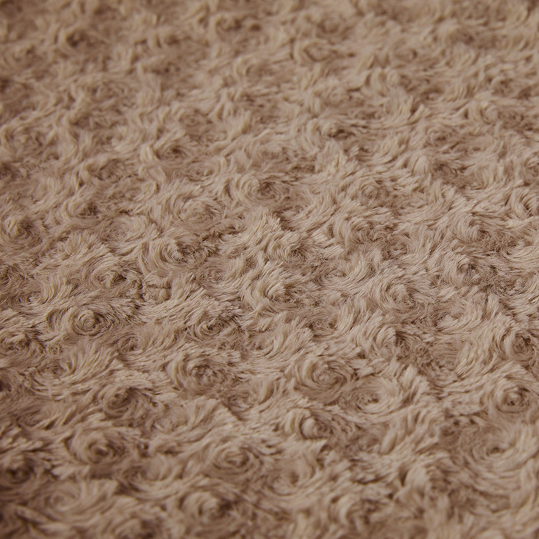 PaWz Pet Bed Cat Calming Bed Dog Squeaky M Tan Medium-1864184506739724293