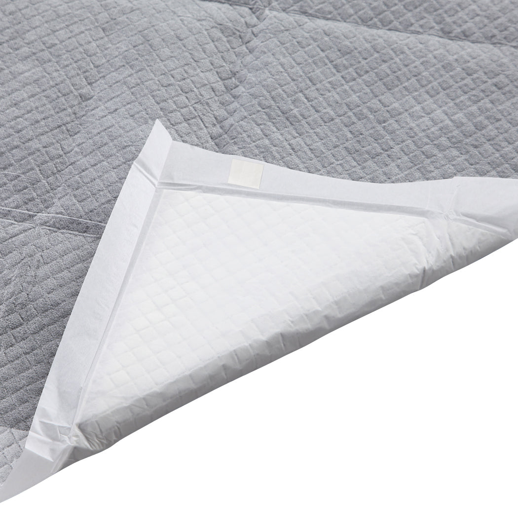 PaWz 50 Pcs 60x60cm Charcoal Pet Puppy Medium Brown-1864183331780956165