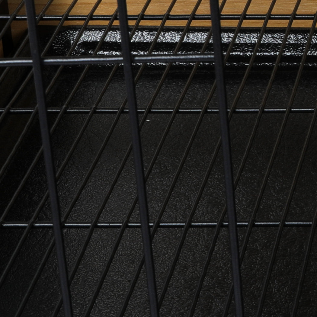 PaWz Wooden Wire Dog Kennel Side End XXL XX-Large-1864184541489532933