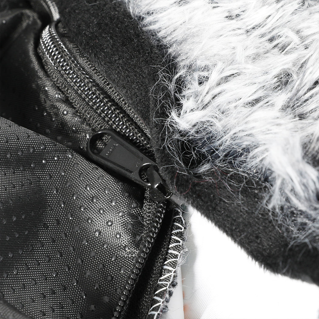 PaWz Pet Bed Memory Foam Dog Donut Charcoal Medium-1864184559495680005