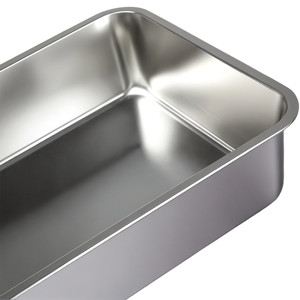 Pawz Stainless Steel Large Enclosed Cat Litter Box