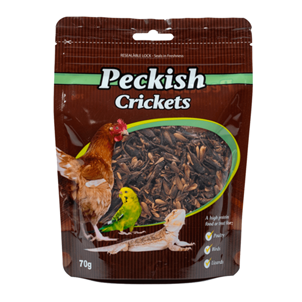 Peckish – Crickets Bird & Reptile Food