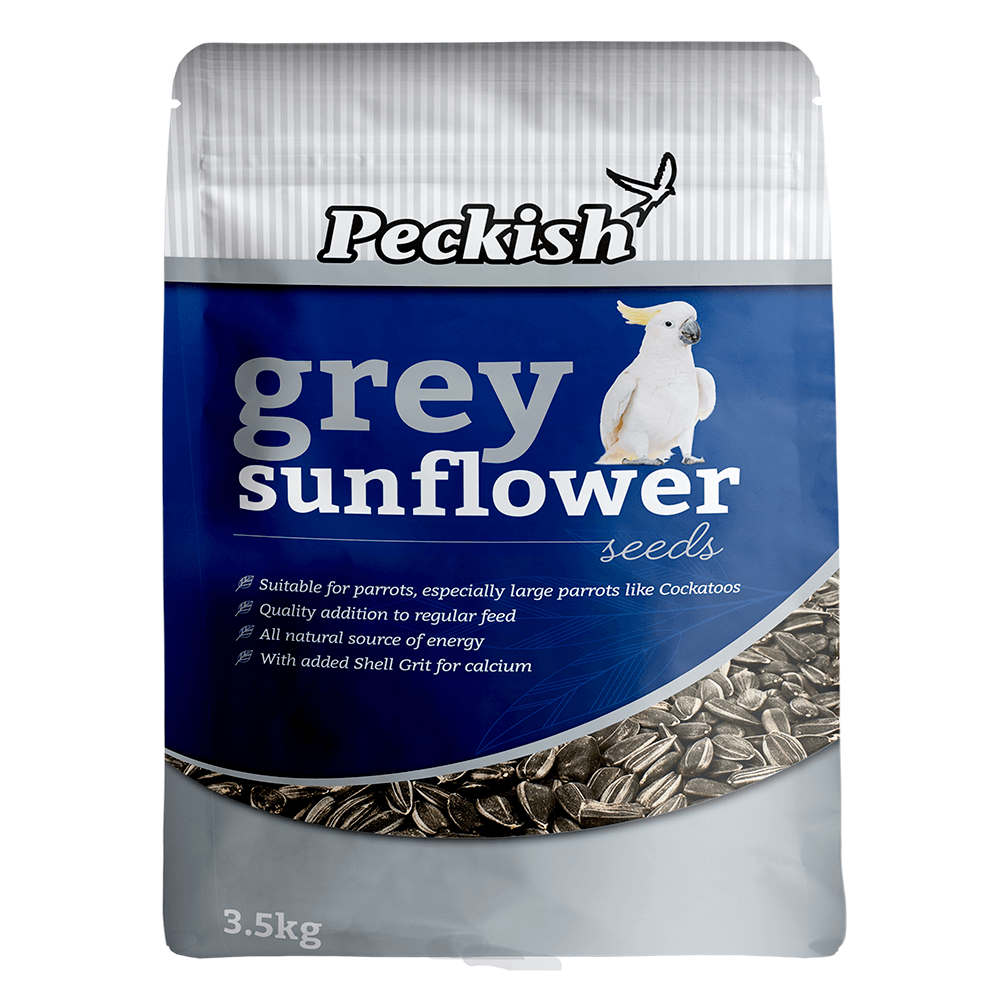 Peckish – Grey Sunflower Seed 3.5kg - Nutritious Sunflower Seed Mix For Birds