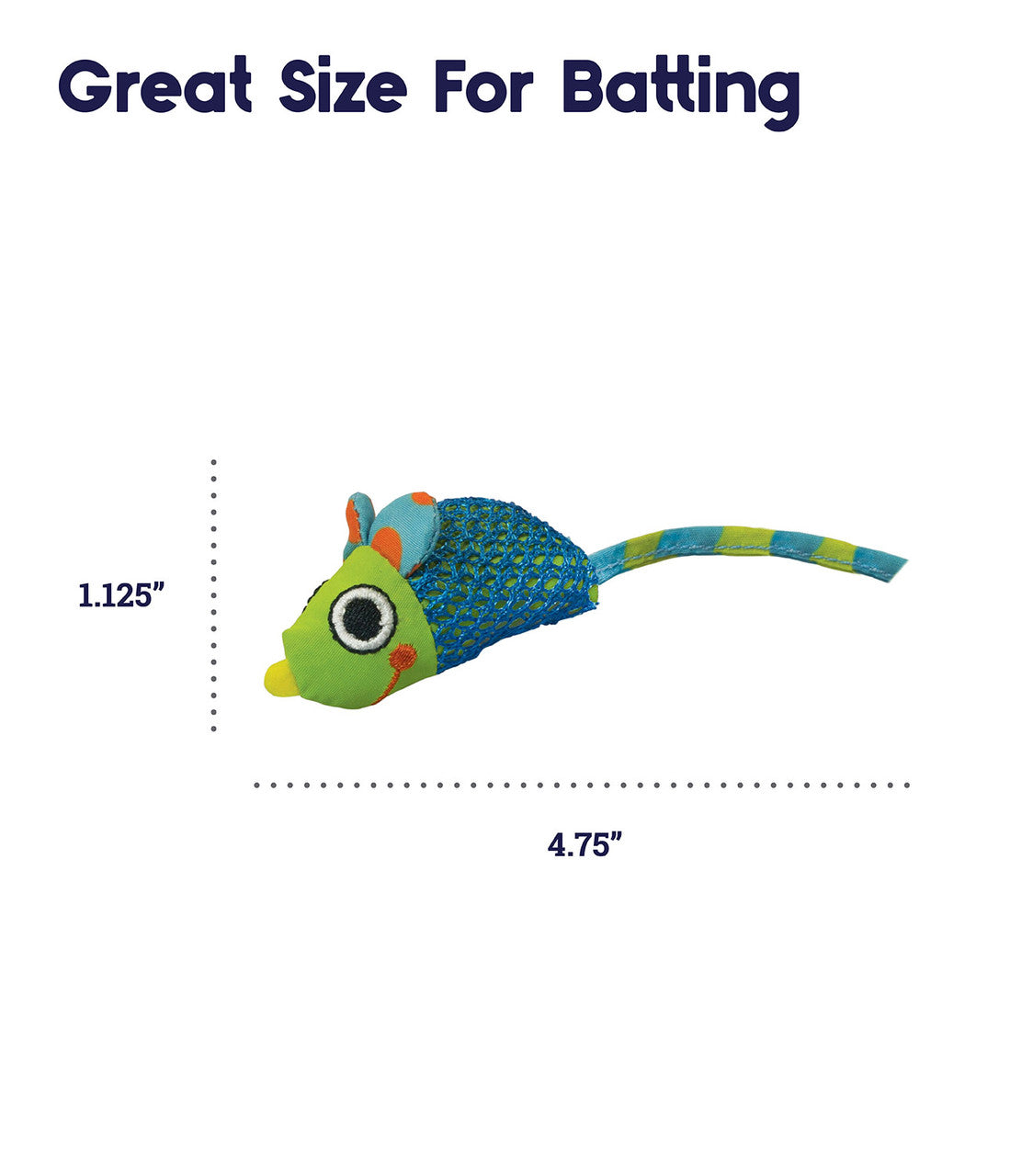 Catstages – Catnip Chew Mice Cat Toy