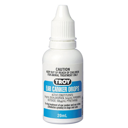 Troy – Ear Canker Drops For Pets